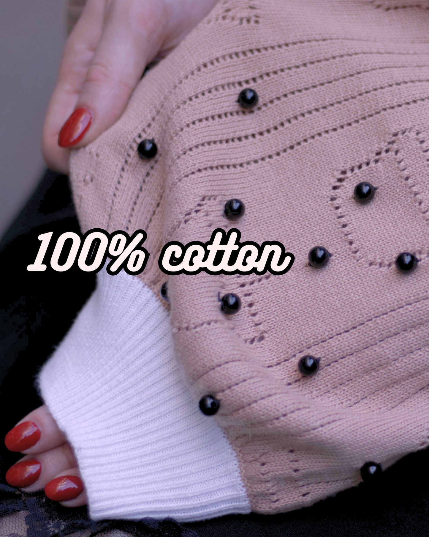 Bubble Tea Boba Unisex Cotton Cardigan