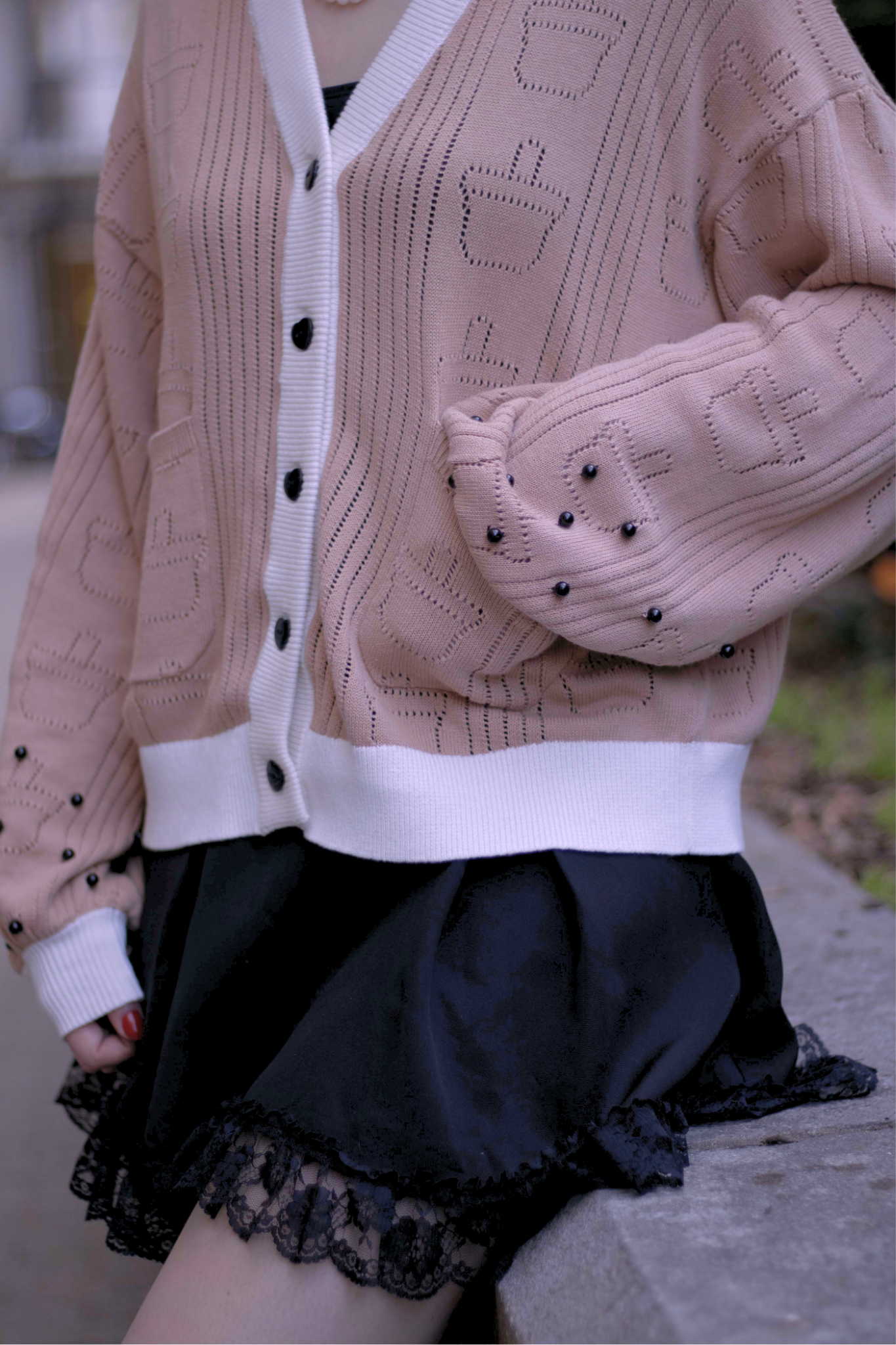 Shop Bubble Tea Boba Unisex Cardigan