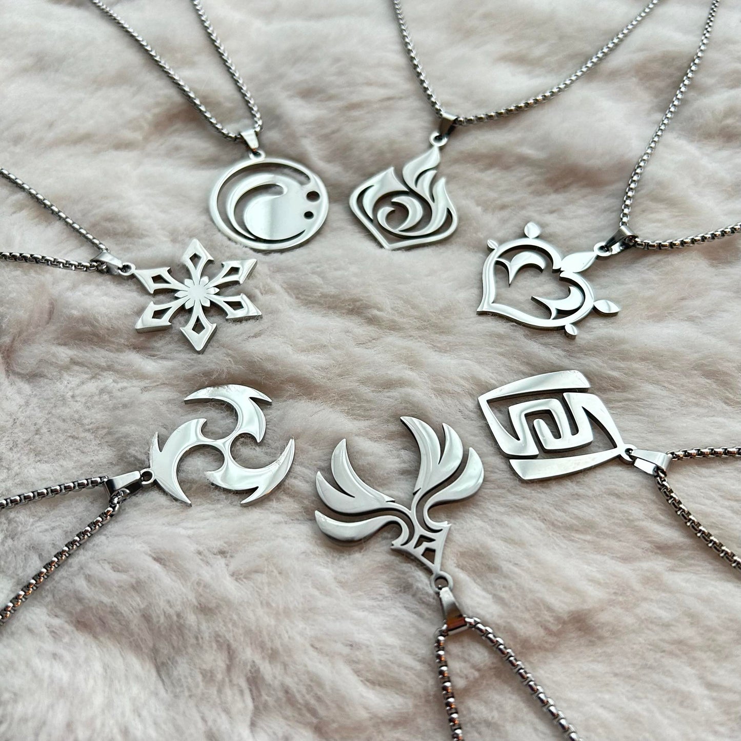 Genshin Impact Stainless Steel Necklace