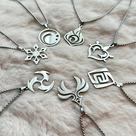 Genshin Impact Stainless Steel Necklace