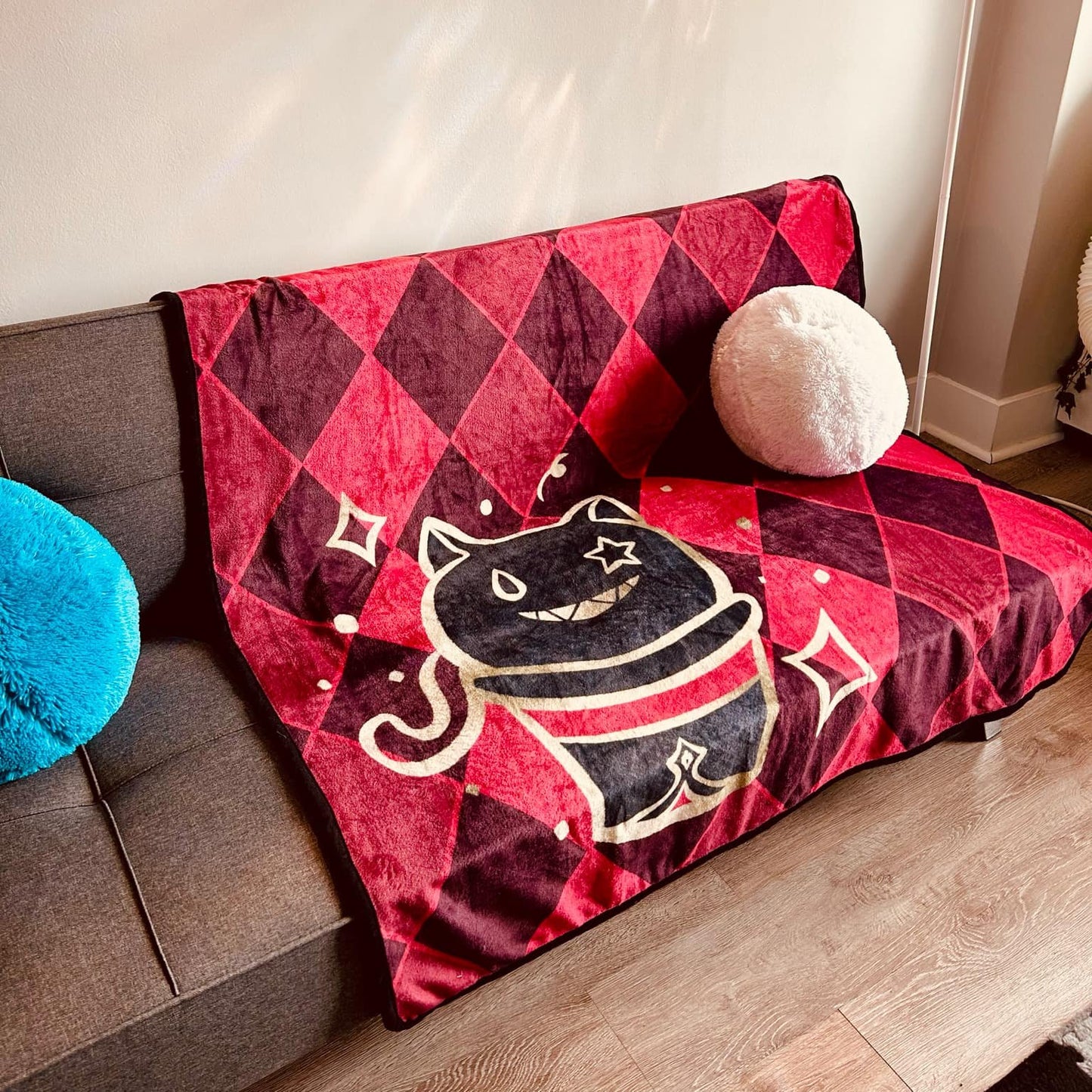 Genshin Impact Lyney and Lynette Blanket