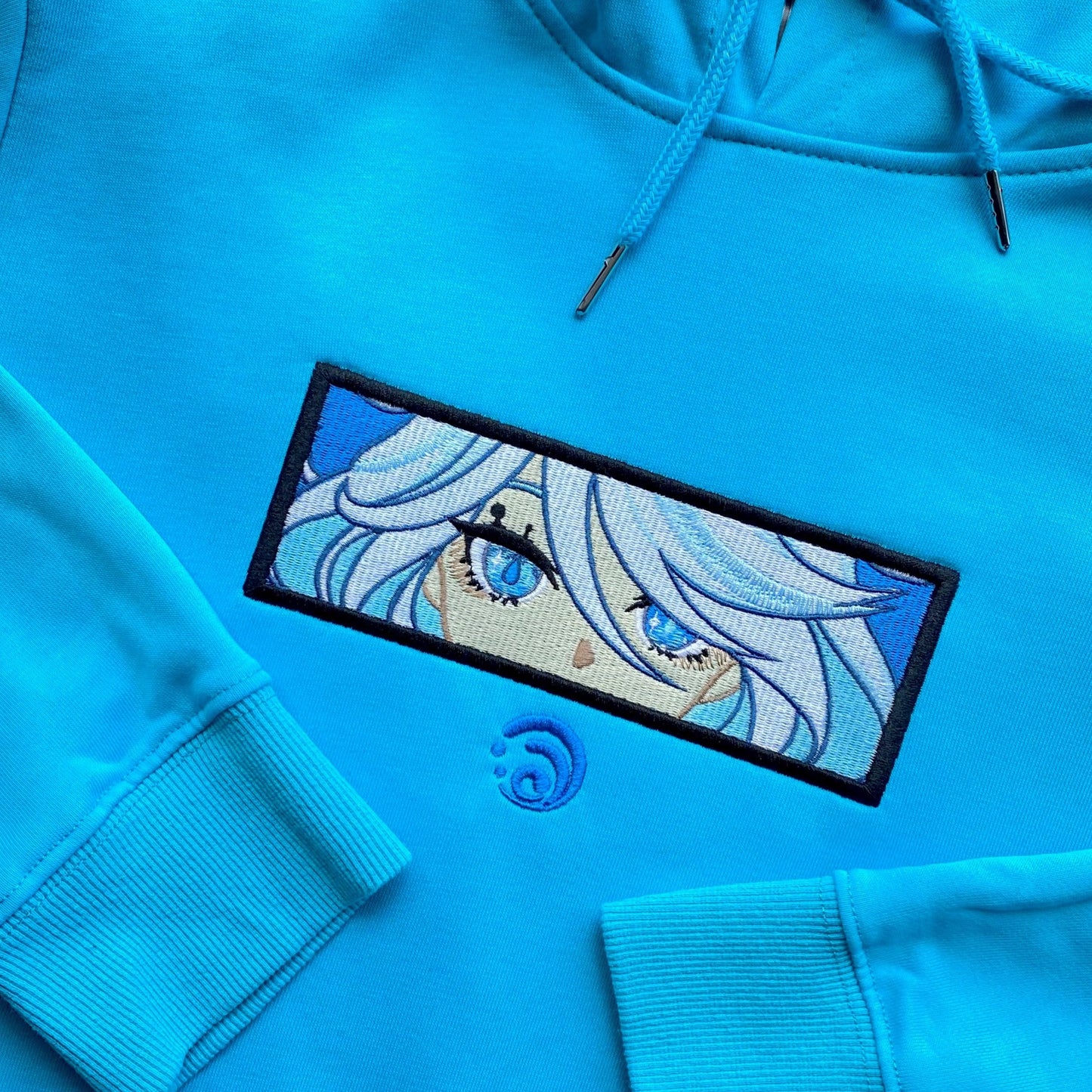 Focalors Luxury Satin Lined French Terry Hoodie