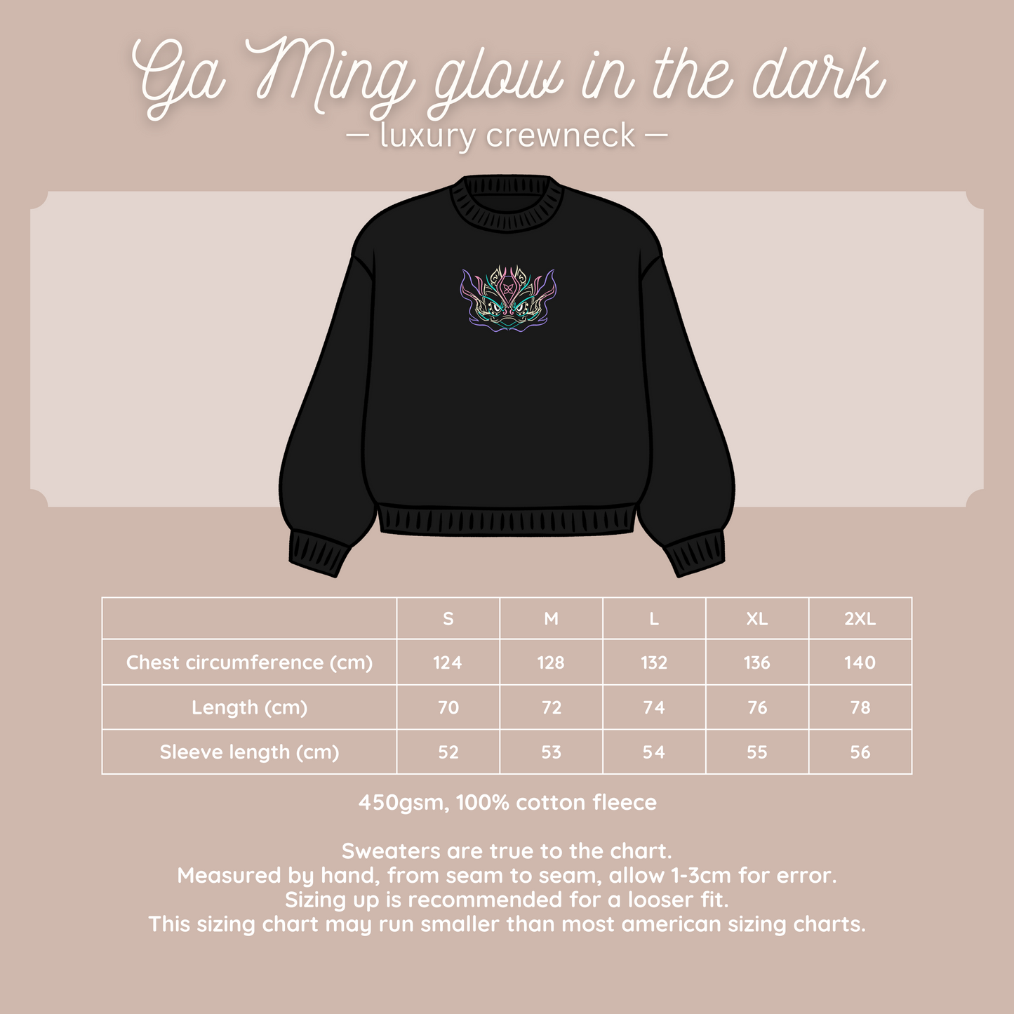 Subtle Genshin Impact Ga Ming Embroidered Crewneck & Hoodie