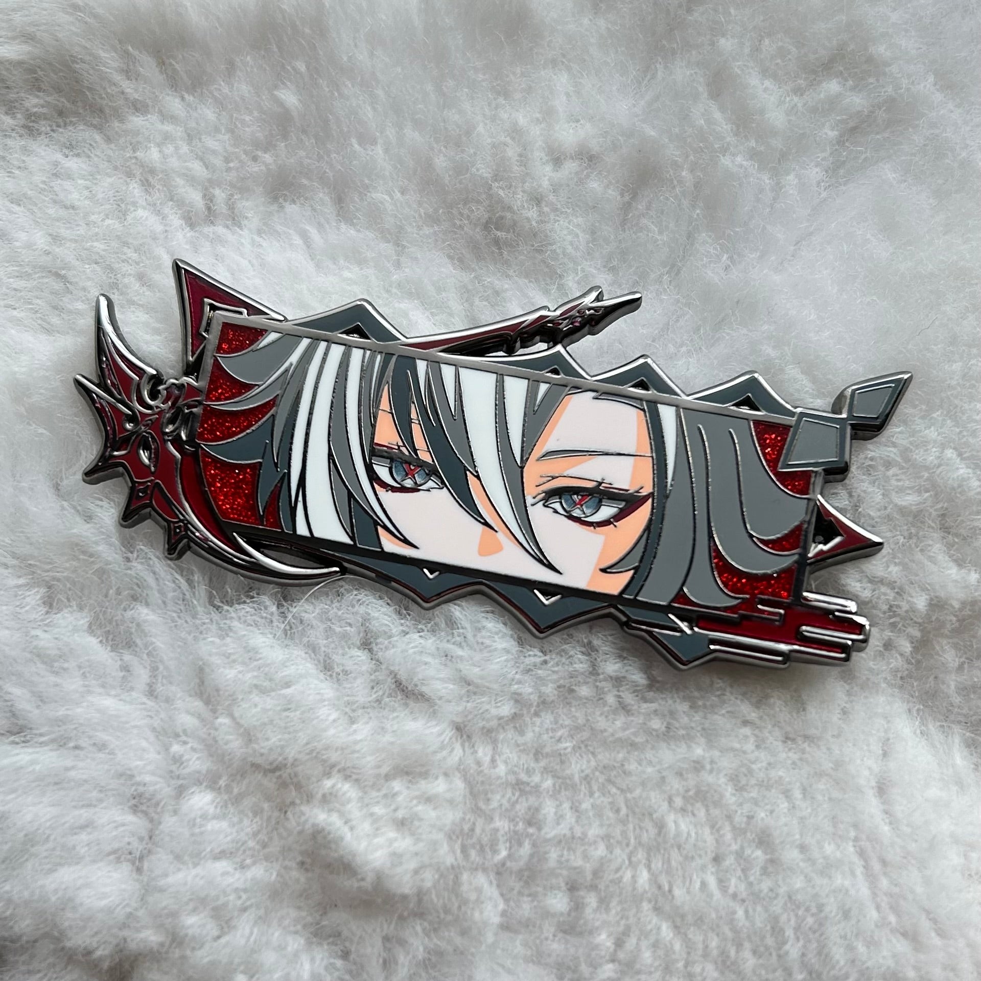 Arlecchino Genshin Impact Enamel Pin Gift