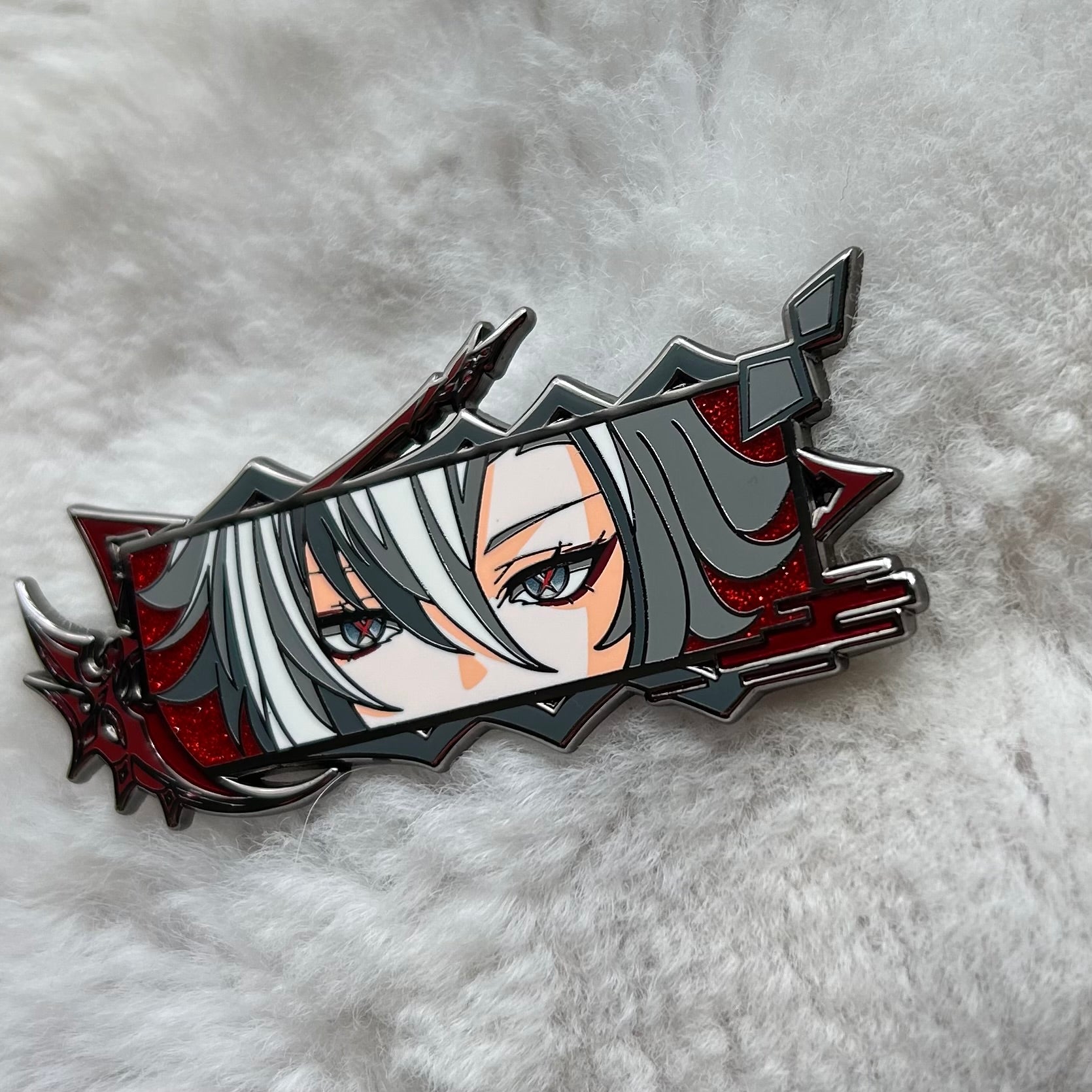 Arlecchino Genshin Impact Enamel Pin Gift