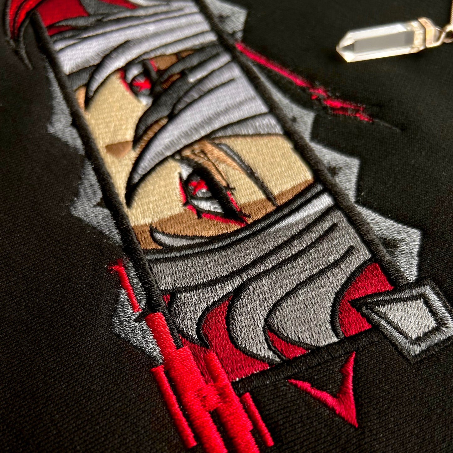 Subtle Arlecchino Genshin Impact Embroidered Sweater & Hoodie